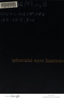 Spheroidal wave functions