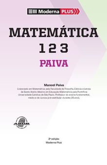Matemática Paiva - Moderna plus