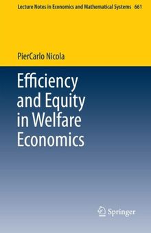 Efficiency and Equity in Welfare Economics