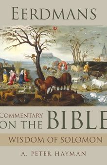 Eerdmans Commentary on the Bible: Wisdom of Solomon