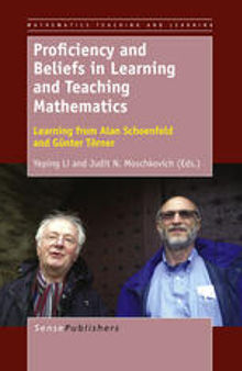 Proficiency and Beliefs in Learning and Teaching Mathematics: Learning from Alan Schoenfeld and Günter Törner
