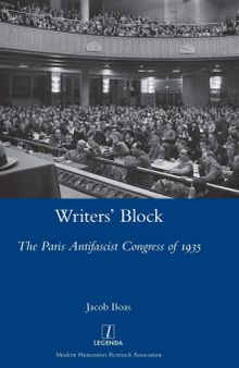 Writers' Block: The Paris Antifascist Congress of 1935