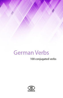German verbs: 100 conjugated verbs