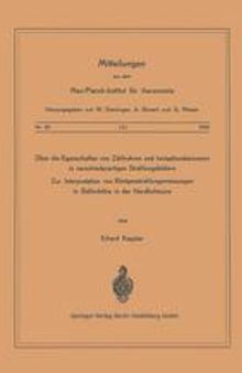 Über die Eigenschaften von Zählrohren und Ionisationskammern in verschiedenartigen Strahlungsfeldern: Zur Interpretation von Röntgenstrahlungsmessungen in Ballonhöhe in der Nordlichtzone