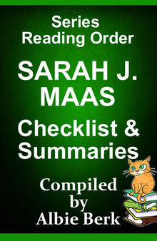 Sarah J. Maas: Series Reading Order--with Summaries & Checklist