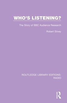 Who's Listening?: The Story of BBC Audience Research