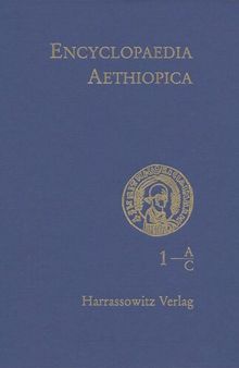 Encyclopedia Aethiopica, vol. 1. A-C