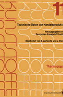 Thermoplaste: Merkblätter 4001–4400
