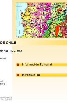 Mapa Geológico de Chile (versión digital) 1:1.000.000