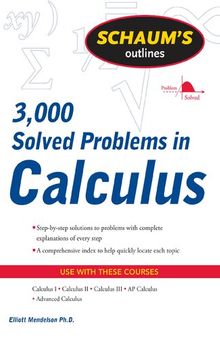3000 Solved Problems in Calculus