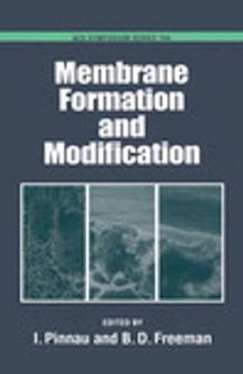 Membrane Formation and Modification