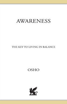 Awareness (Osho Insights for a New Way of Living)
