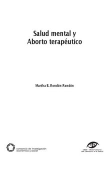 Salud mental y aborto terapéutico