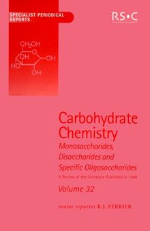 Carbohydrate Chemistry Volume 32