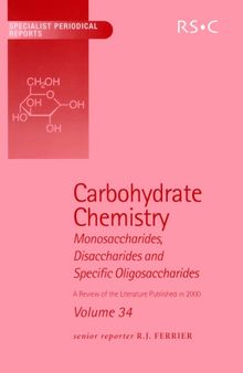 Carbohydrate chemistry Volume 34