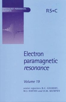 Electron Paramagnetic Resonance Vol. 19