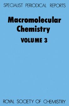 Macromolecular chemistry Volume 3