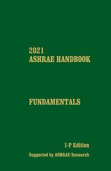 2021 ASHRAE Handbook: Fundamentals