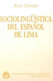 Sociolingüística del español de Lima