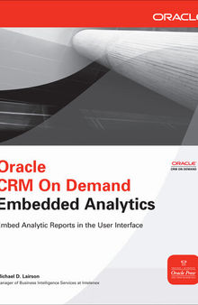 Oracle CRM on Demand Embedded Analytics
