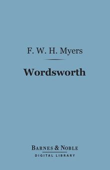 Wordsworth: English Men of Letters Series