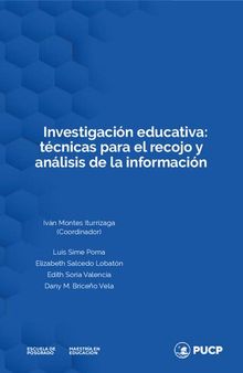 Investigación educativa: técnicas para el recojo y análisis de la información