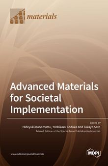 Advanced Materials for Societal Implementation