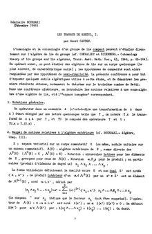 Séminaire Bourbaki, Vol. 1, 1948-1951, Exp. 1-49