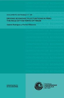 Driving Economic Fluctuations in Peru: The Role of the Terms of Trade