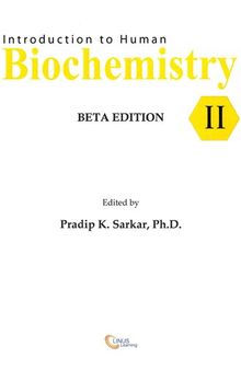 Introduction to Human Biochemistry 2