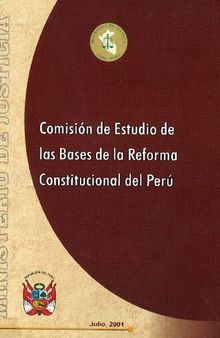 Comisión de Estudio de las Bases de la Reforma Constitucional del Perú