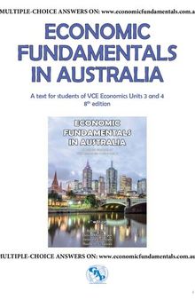 Economic Fundamentals in Australia (8th edition)