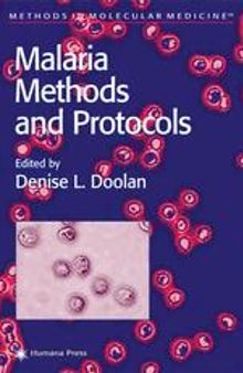 Malaria Methods and Protocols: Methods and Protocols