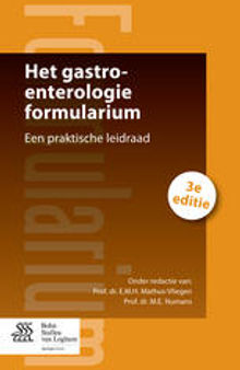 Het gastro-enterologie formularium