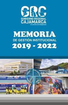 Memoria de gestión institucional 2019-2022