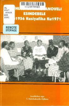 Ukuhluzwa Kwamanoveli EsiNdebele: Aka1956 Kusiyafika Ku1971