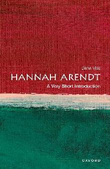 Hannah Arendt: A Very Short Introduction