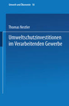 Umweltschutzinvestitionen im Verarbeitenden Gewerbe