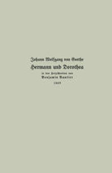 Holzschnitte zu Hermann und Dorothea 1869