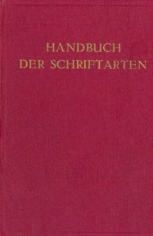 Handbuch der Schriftarten