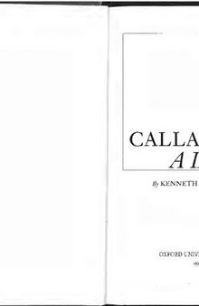 Callaghan: A Life