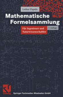 Mathematische Formelsammlung für Ingenieure und Naturwissenschaftler