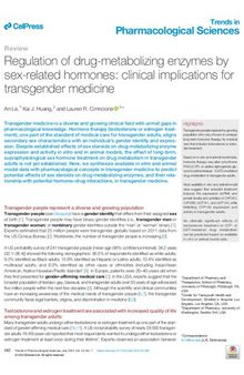 Regulation of drug-metabolizing enzymes by sex-related hormones: clinical implications for transgender medicine