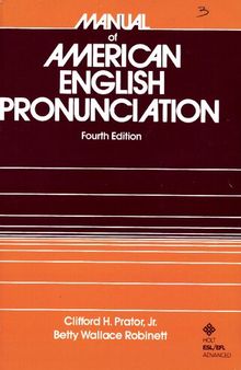 Manual of American English Pronunciation (Properly Bookmarked)