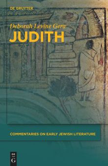 Judith (Commentaries on Early Jewish Literature)
