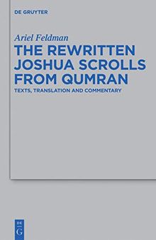 The Rewritten Joshua Scrolls from Qumran: Texts, Translations, and Commentary (Beihefte Zur Zeitschrift Fur die Alttestamentliche Wissensch): 438