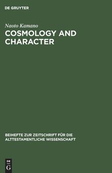 Cosmology and Character: Qoheleth's Pedagogy from a Rhetorical-critical Perspective
