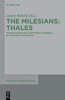Die Milesier: Thales
