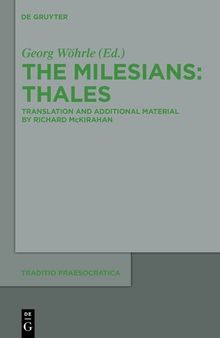 Die Milesier: Thales