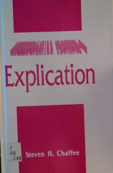 Explication (Communication Concepts)